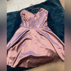 windsor purple cocktail dress